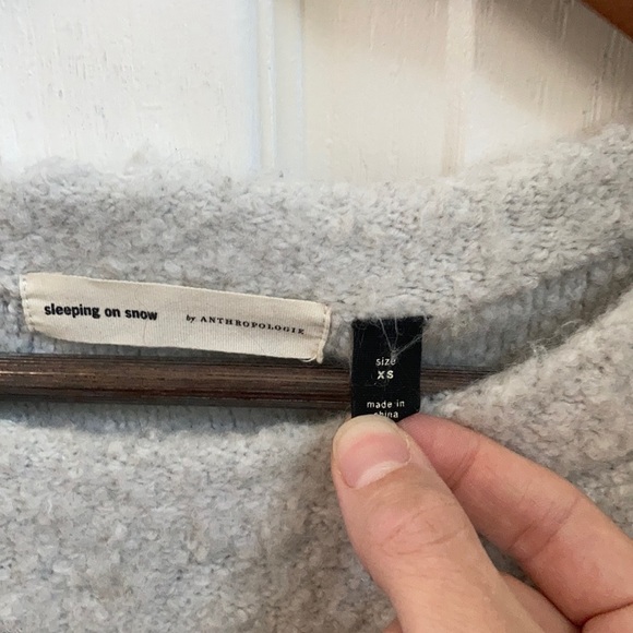 Sleeping on Snow pullover sweater from Anthro - Picture 2 of 9